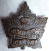 4-2, 2nd Canadian Mounted Rifles Collar Badge   